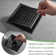 5.91'' Square Grid Shower Drain With Flange
