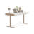White Rectangular Solid Wood desk-1133483659