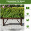 Banc d'extérieur en bois Dequaveon