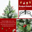 5.91' H Artificial Pine Christmas Tree