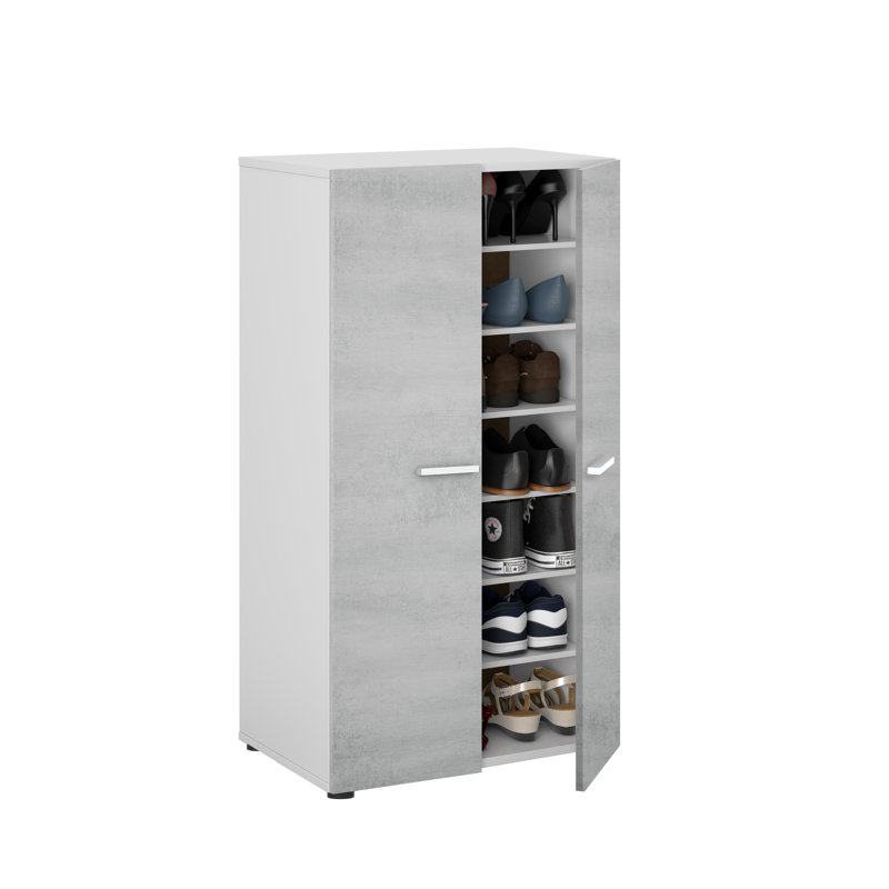 18 Pair Shoe Storage Cabinet
