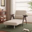 32,28 po Fauteuil inclinable convertible 3-en-1 en chenille verte avec dossier réglable