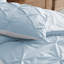 Ensemble d'édredon de 3 pièces en microfibre à nervures Swift Home - couleurs unies et motifs rayés - toutes saisons, durable, facile d'entretien-156299570-226458140