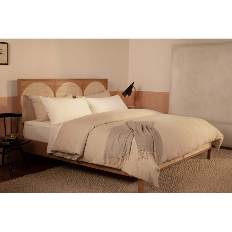 Classic Linen Flat Sheet, Queen Flat Sheet, White