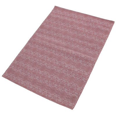 Sadia Chenille Geometric Indoor Rug