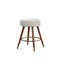 Tabouret à hauteur de comptoir Momo Boucle