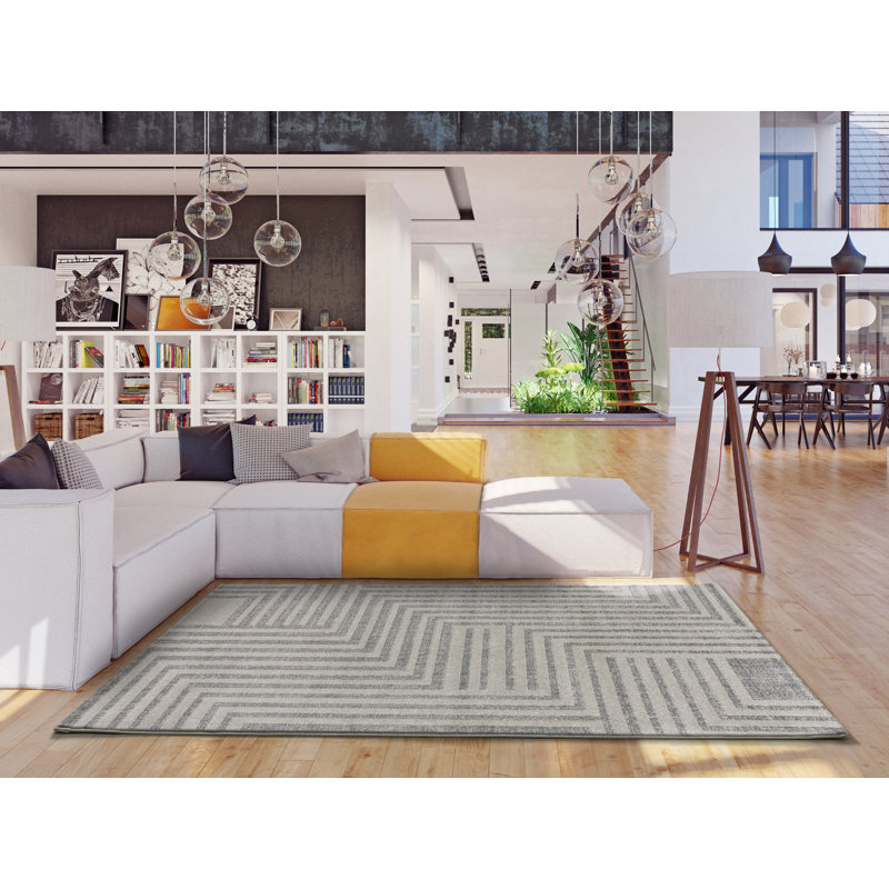Geometric Area Rug, Rectangle 160 x 230cm