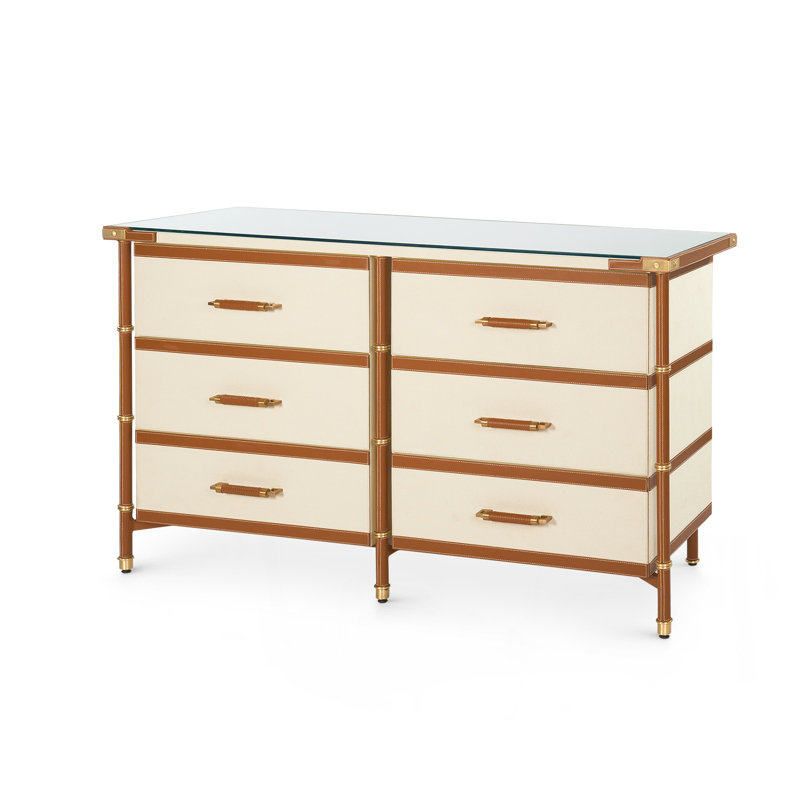 Toulon 6 - Drawer Dresser, Tan