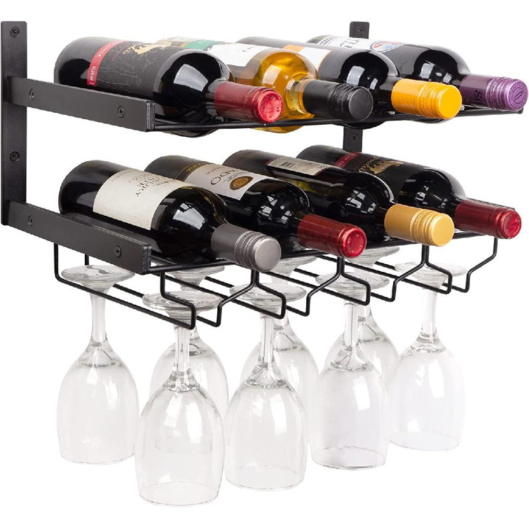 Vertical 8-Bottle Holder