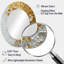 Biochimie de Golden Pure Balance III - miroir mural ovale doré-1517759606