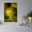 Vibrant Dragonfly Face Contemporary Dragonfly Wall Art Print by Eduard Andrica - Print-1588051464