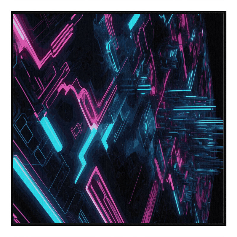 Tapis Lumina Fractals, Carré 8 pi