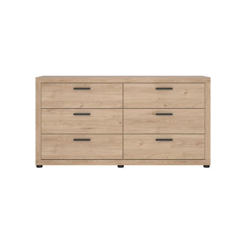 Rorry 60.47"W 6-Drawer Double Dresser
