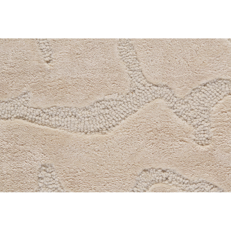 Barbarra Performance Wool Abstract Indoor Rug, Rectangle 3'6" x 5'6"