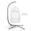 Support de chaise hamac en acier