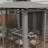 Outsunny Patio Gazebo With Netting, Double Roof Outdoor Gazebo Canopy Shelter-1275533957