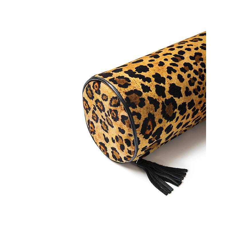 Ardmore Velvet Bolster Pillow, Gold