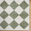 Machine Washable Shaggy Boho Grass Green Area Rug-738680625