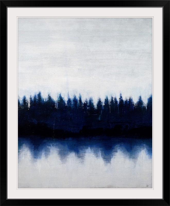 'Ensorcell' Print, Cadre noir, 23" H x 20" lx 1" p