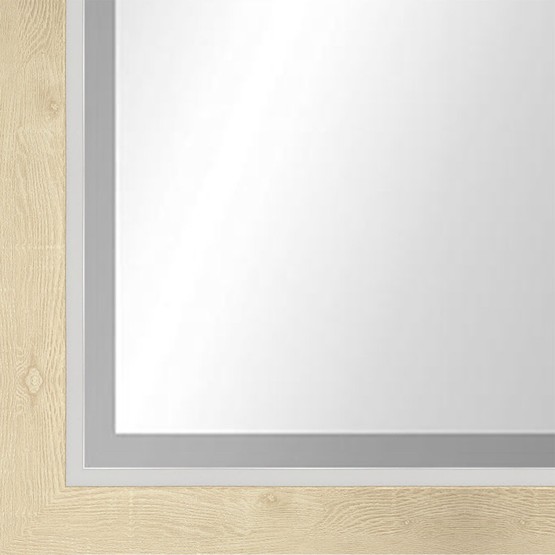 Value Core, 31,75 po x 25,75 po, Blanc délavé / argent