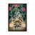 Toile avec cadre en bois brun classique