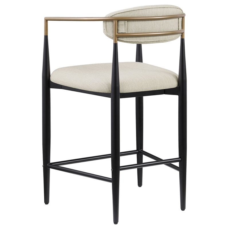 Kirkham Fabric Upholstered Counter Chair  (2 Of Set)