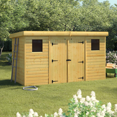 Shiplap Pent Wooden Shed