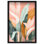 «Peach and Palm Shadowbox Print Natures Art Prints» par Art Remedy