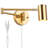 Viviani Iron Plug-in Armed Sconce