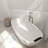 70.87 " L x 34.45 " W Freestanding and Mounting / Installation Required Soaking Solid Surface Bathtub