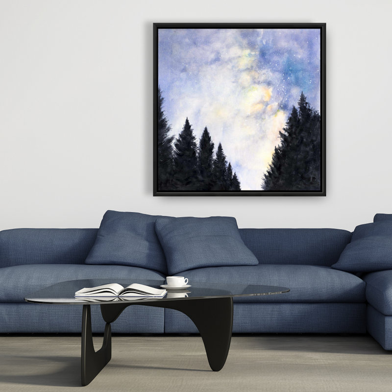 " Starry Sky In Forest "