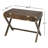 Aerilyn Wood 2-Drawer Desk with X-Base Legs-171799516
