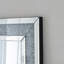 Grand miroir de plancher mural Casmer 
