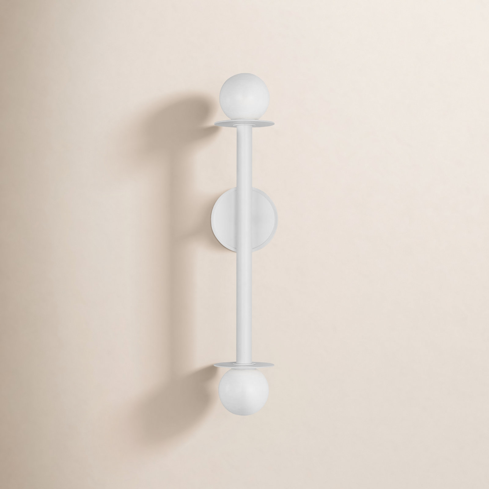 Nodes 2 Light Frosted Dimmable Vanity Light