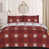 Plaid Check Red/Burg Patchwork selected