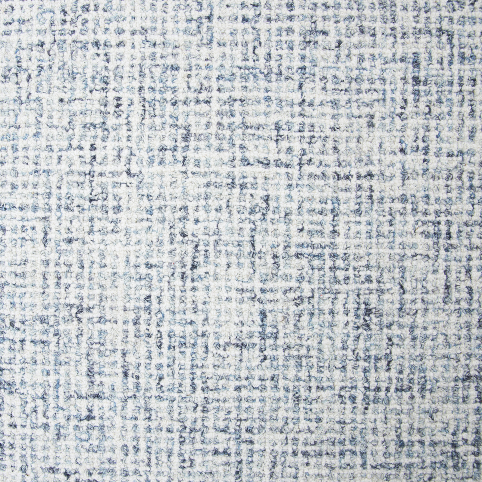 Britley Hand-Tufted Geometric Wool Rug, Round 8'