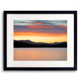Pastel Sunset Priest Lake, Idaho Print by Bruce Heinemann