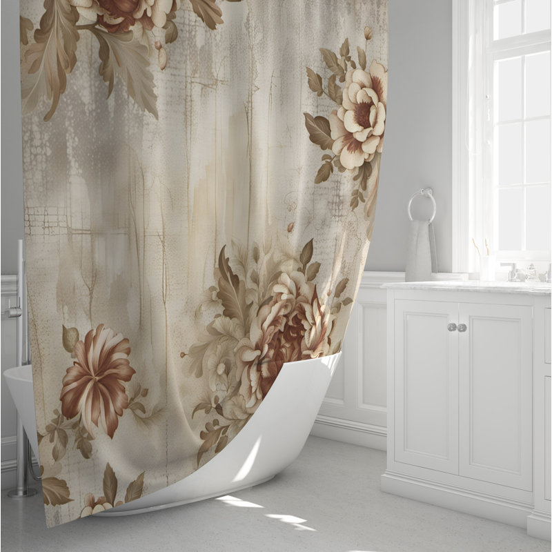 Aimery Abstract Shower Curtain, 72" H x 70" W