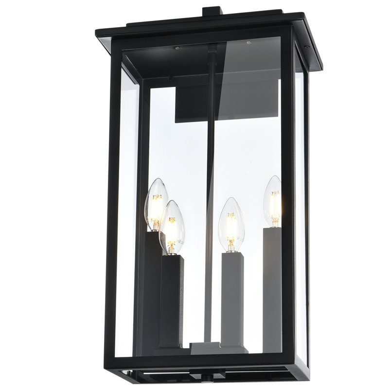 Seyla Armed Sconce, Matte Black