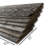 3.5" x 12" Solid Wood Wall Paneling in Gray