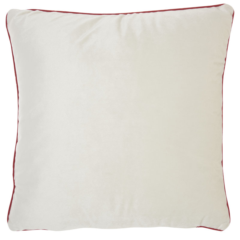 Appliqued Throw Pillow