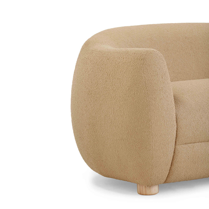 Boucle Living Set, Honey Brown