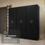 Ensemble d'armoire de rangement pour garage 6 portes Madesa-409244500