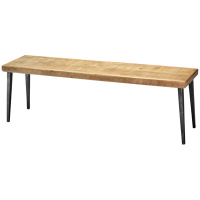 Banc de hall d'entrée en bois Farmhouse
