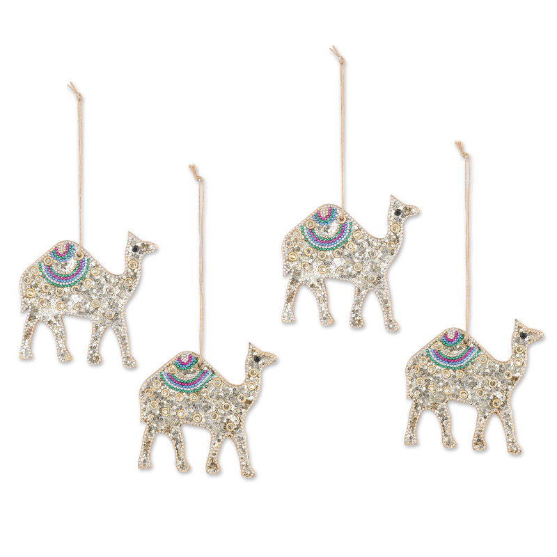 Décoration de Noël suspendue (ensemble de 4)