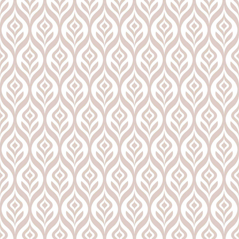 Panneau de papier peint adhésif l 24 po Lattice, L 126 po x l 24 po