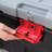 Rubbermaid 35 Gal Wheeled Action Packer Heavy Duty Storage Tote with Lockable Lid