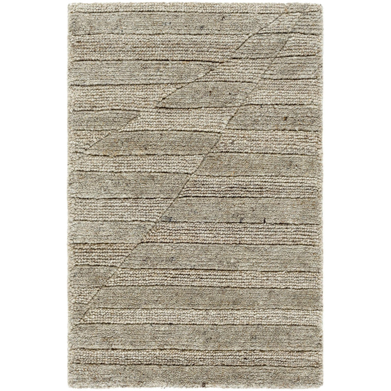 Knoxville Hand Knotted Area Rug, Rectangle 10' x 14'