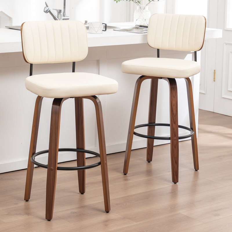 Swivel Bar Stool, Bar Stool (78cm Seat Height), Beige