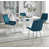 Bleu / argent